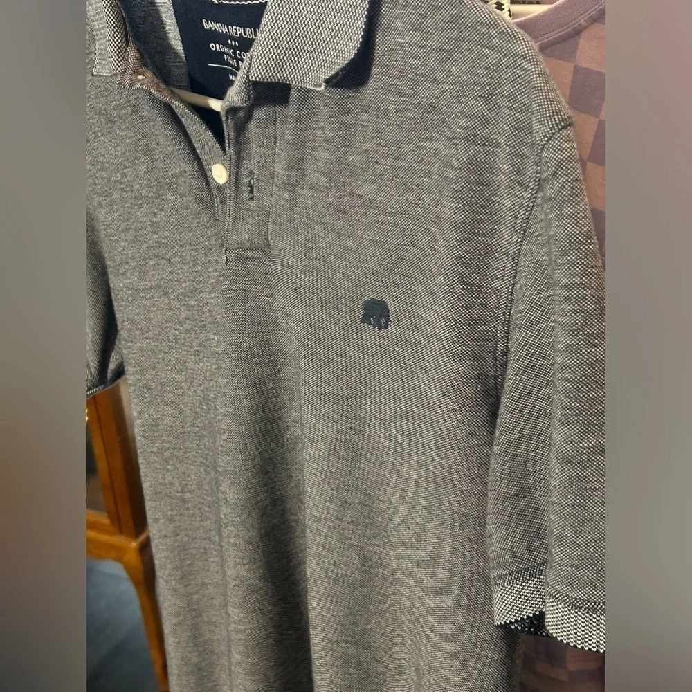 Banana Republic Organic Cotton Polo Medium